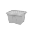 Pack of 4 - 14 Litre Home Upcycled Plastic Box with Lid Wham Storage