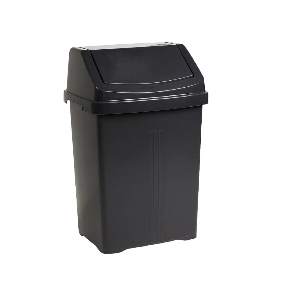 8 Litre Home Upcycled Plastic Swing Bin Wham Storage