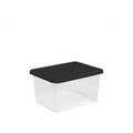 Pallet Deal x 100 - 31 Litre Crystal Plastic Storage Boxes with Lids Wham Storage