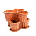 Vista Medium Tri-Planter Wham Storage