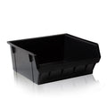 Pack of 5 - Large Open Fronted Plastic Storage Bins - Size 6 Counter
