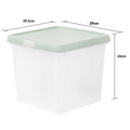 14 Litre Wham Clip Square Storage Box with Lid 9.02