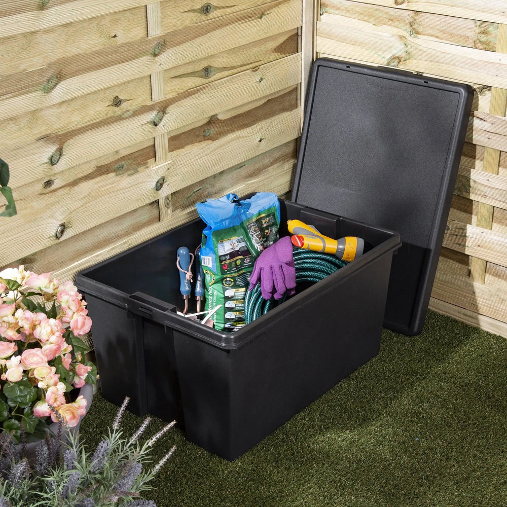 96 Litre Wham Bam Heavy Duty Recycled Box with Lid Wham Storage