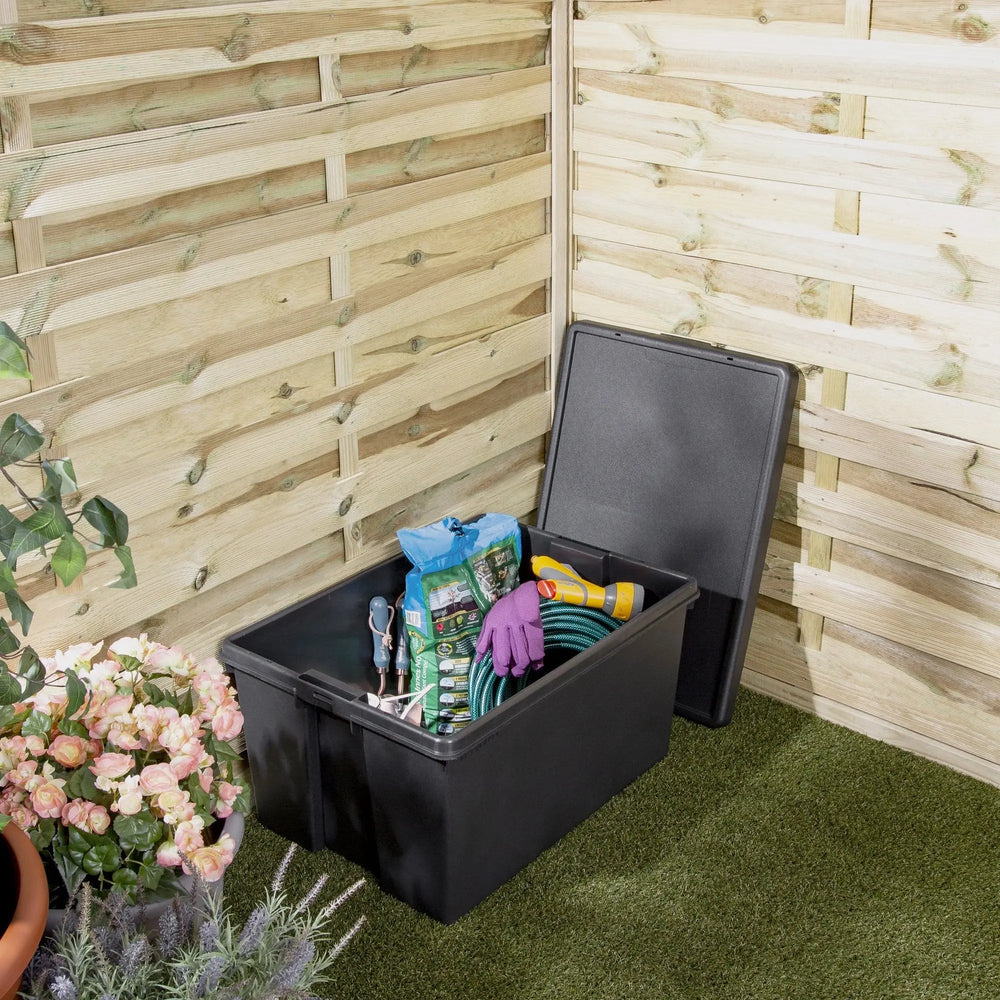 96 Litre Wham Bam Heavy Duty Recycled Box with Lid Wham Storage
