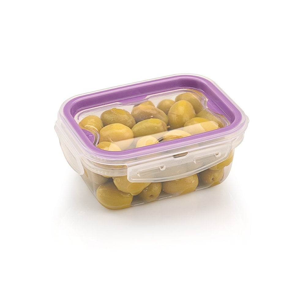 450ml Lock & Fit Airtight Plastic Food Storage Box
