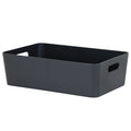 Studio Textured Plastic Storage Basket 17.01 Wham Storage