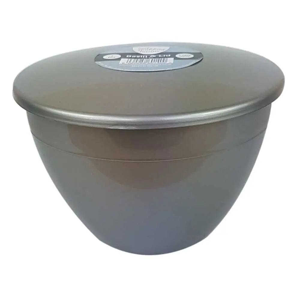 2 Pint (1.14 Litre) Steamed Pudding Bowl with Lid No Brand
