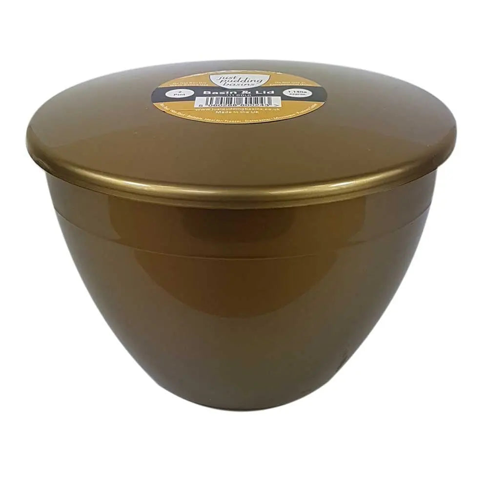 2 Pint (1.14 Litre) Steamed Pudding Bowl with Lid No Brand