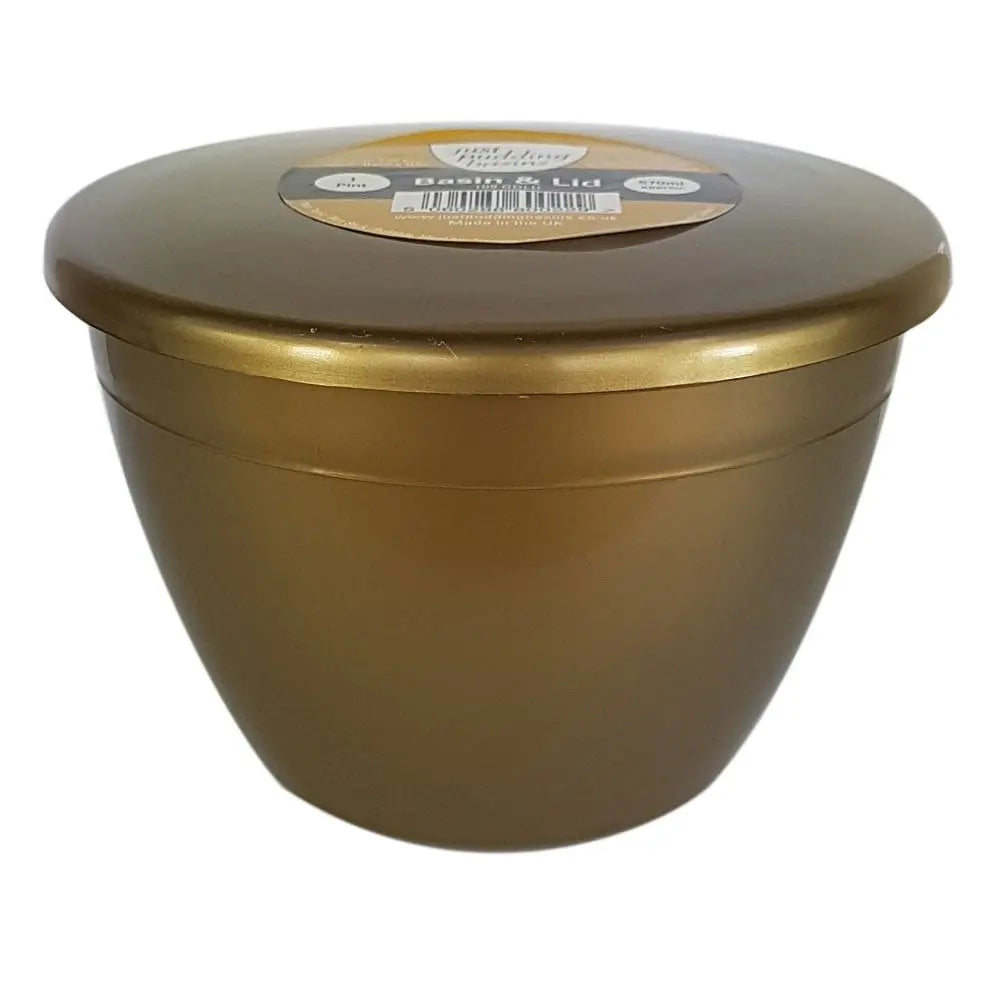 1 Pint (570ml) Steamed Pudding Bowl with Lid No Brand