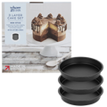 Wham Cook 3 Layer Rainbow Cake Set 20cm Deep Wham Cook