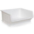 Pack of 5 - TC6 Antibacterial Semi Open Fronted Plastic Storage Boxes TC