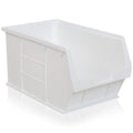 Pack of 20 - TC3 Antibacterial Semi Open Fronted Plastic Storage Boxes TC