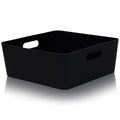 Studio Textured Plastic Storage Basket 15.04 Wham Storage