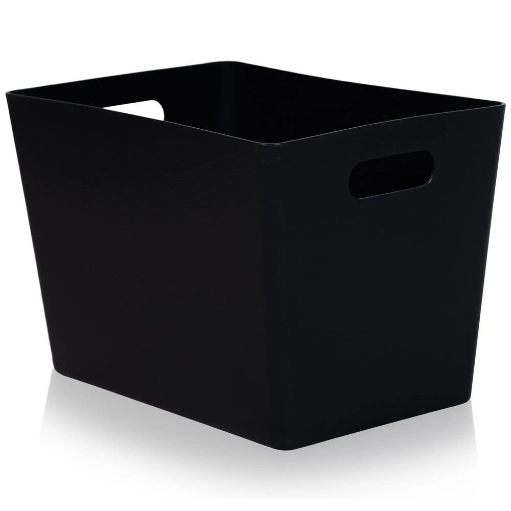 Studio Textured Plastic Storage Basket 16.01 Wham Storage
