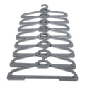 Set of 8 Adult Plastic Coat Hangers Plastic Box Shop