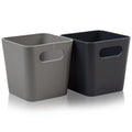 Studio Textured Plastic Storage Basket 1.01 Wham Storage