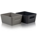Studio Textured Plastic Storage Basket 8.01 Wham Storage