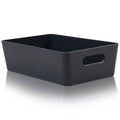 Studio Textured Plastic Storage Basket 11.01 Wham Storage