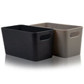 Studio Textured Plastic Storage Basket 6.01 Wham Storage