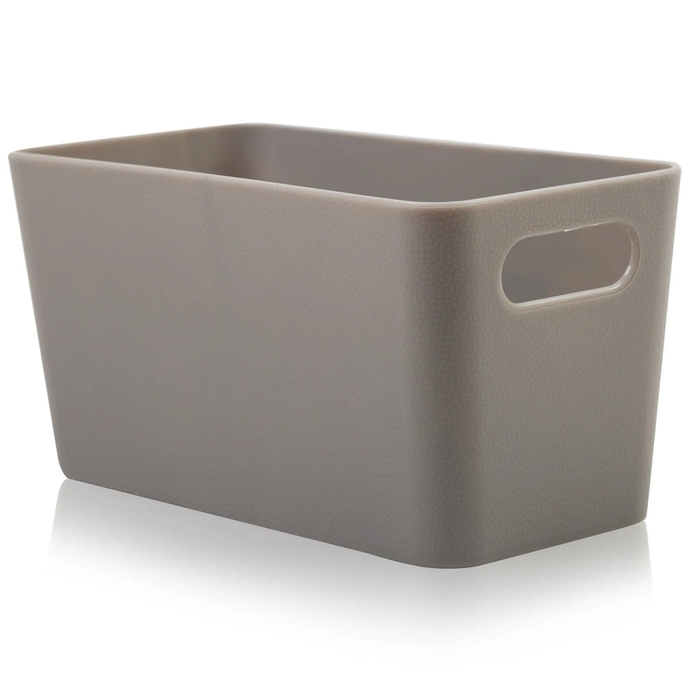 Studio Textured Plastic Storage Basket 6.01 Wham Storage
