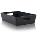 Studio Textured Plastic Storage Basket 4.01 Wham Storage