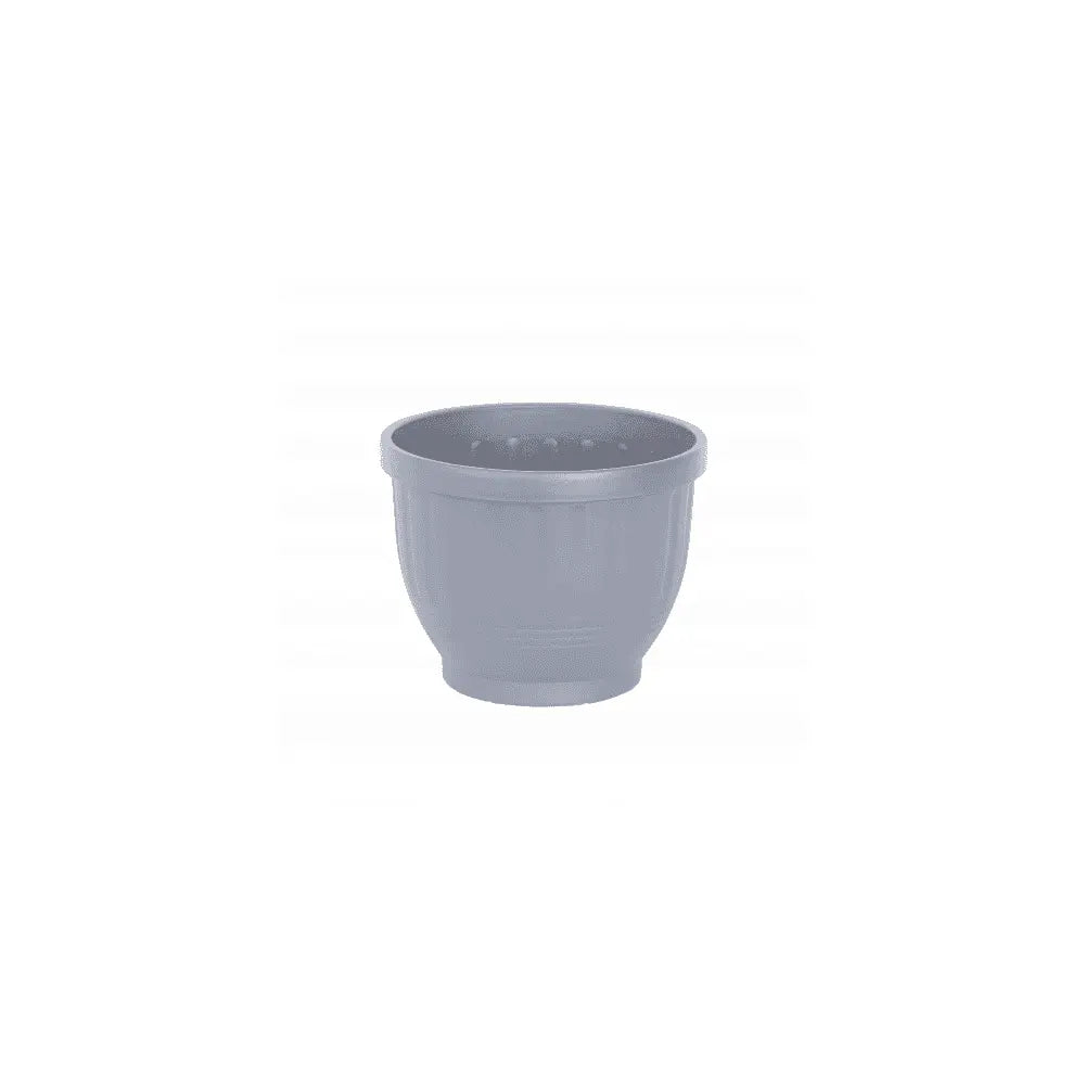 Pack of 4 - Etruscan 25cm Round Plastic Planter Wham Storage