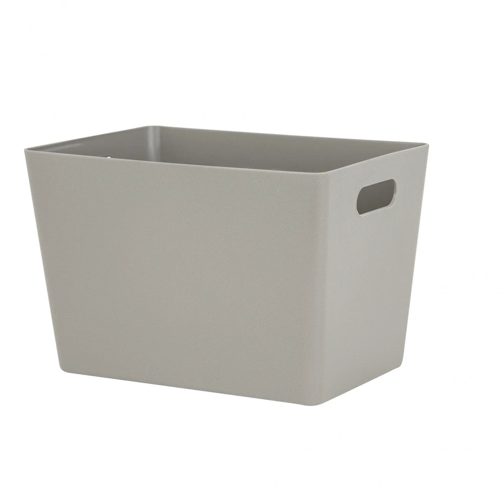 Studio Textured Plastic Storage Basket 16.01 Wham Storage