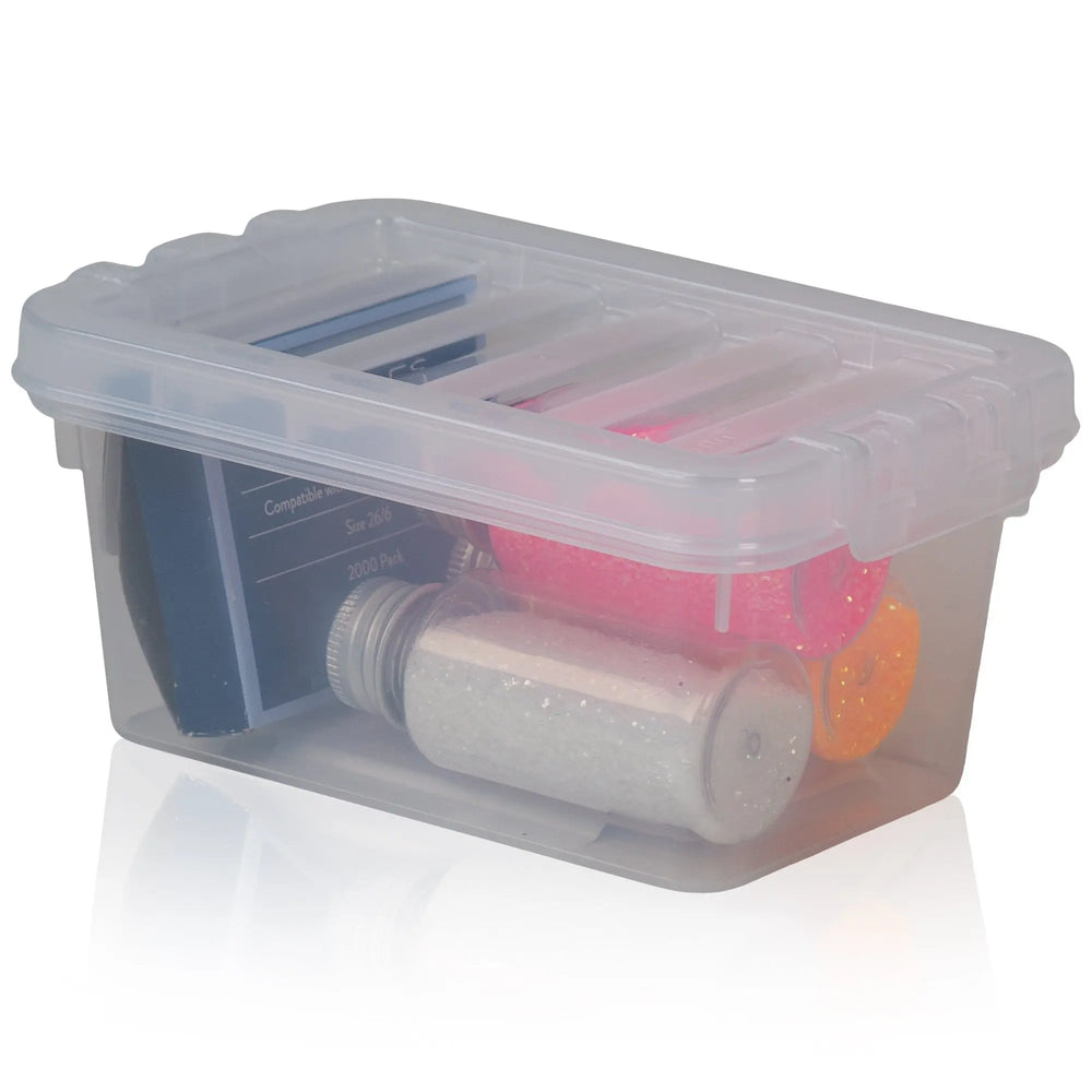 500ml Crystal Plastic Storage Box with Lid Wham Storage