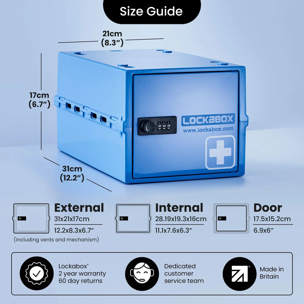 Lockabox One™ Medi Blue Lockabox®