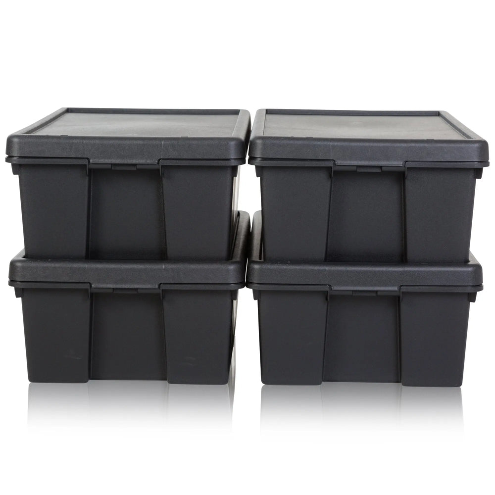 Pallet Deal x 120 - 36 Litre Wham Bam Heavy Duty Recycled Box with Lid Wham Storage