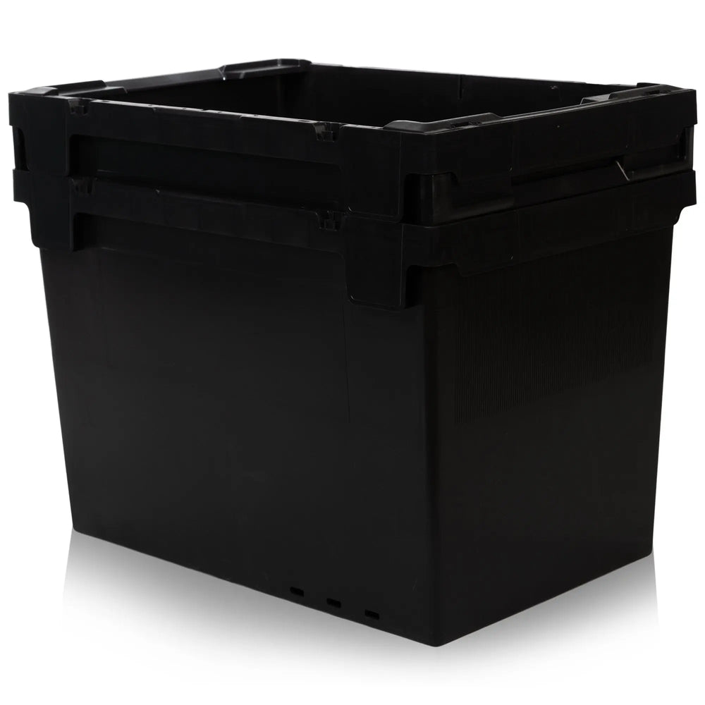 Single 80 Litre Heavy Duty Plastic Box with Bale Arms LH