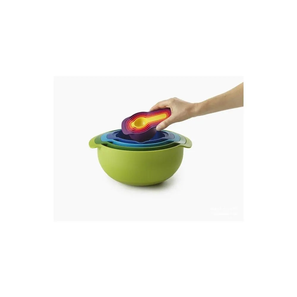 Nest 9 Plus Bowl Set (Multi Colour) Joseph Joseph
