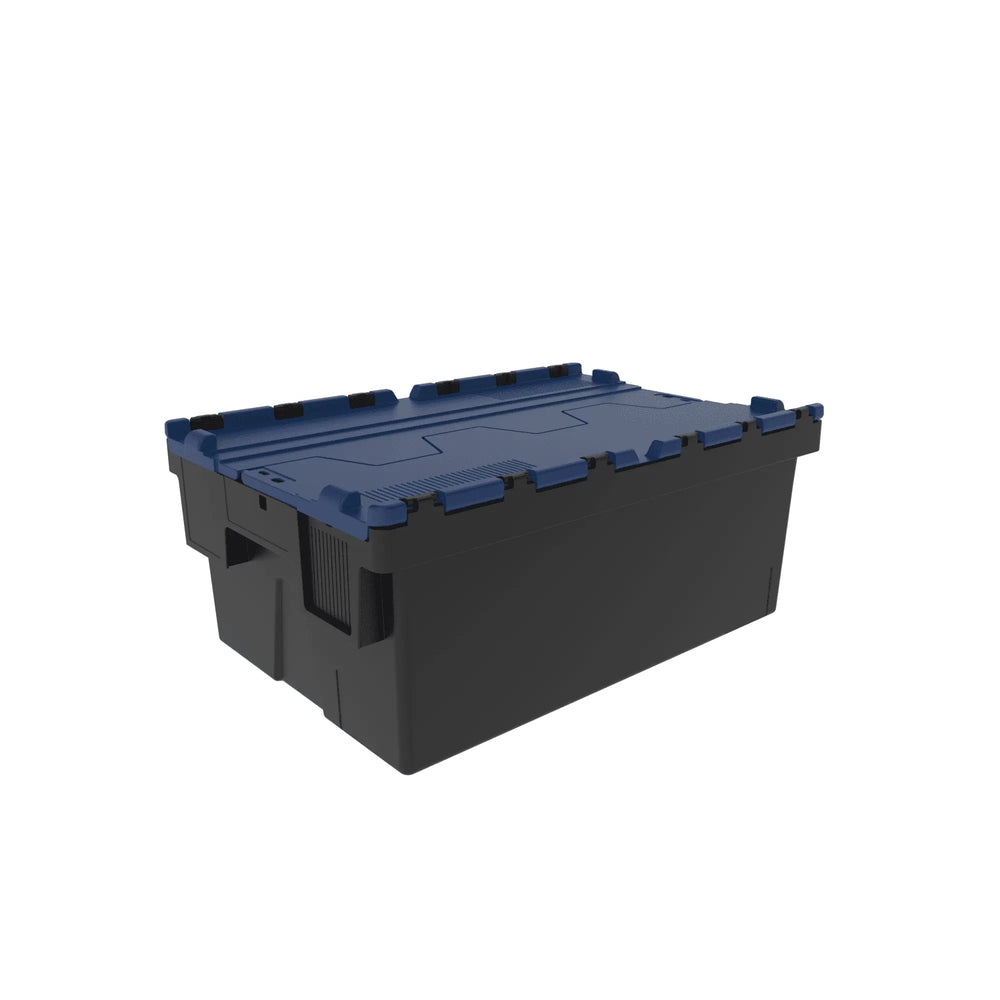 Pallet of 85 - 44 Litre Attached Lid ALC Containers (250mm high) LH