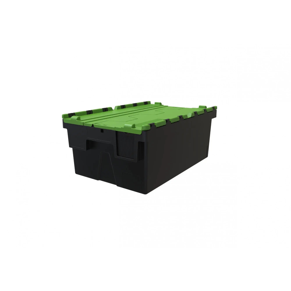 Pallet of 85 - 44 Litre Attached Lid ALC Containers (250mm high) LH