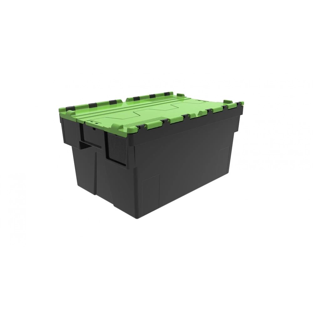 Pallet of 85 - 56 Litre Attached Lid ALC Containers (310mm high) LH