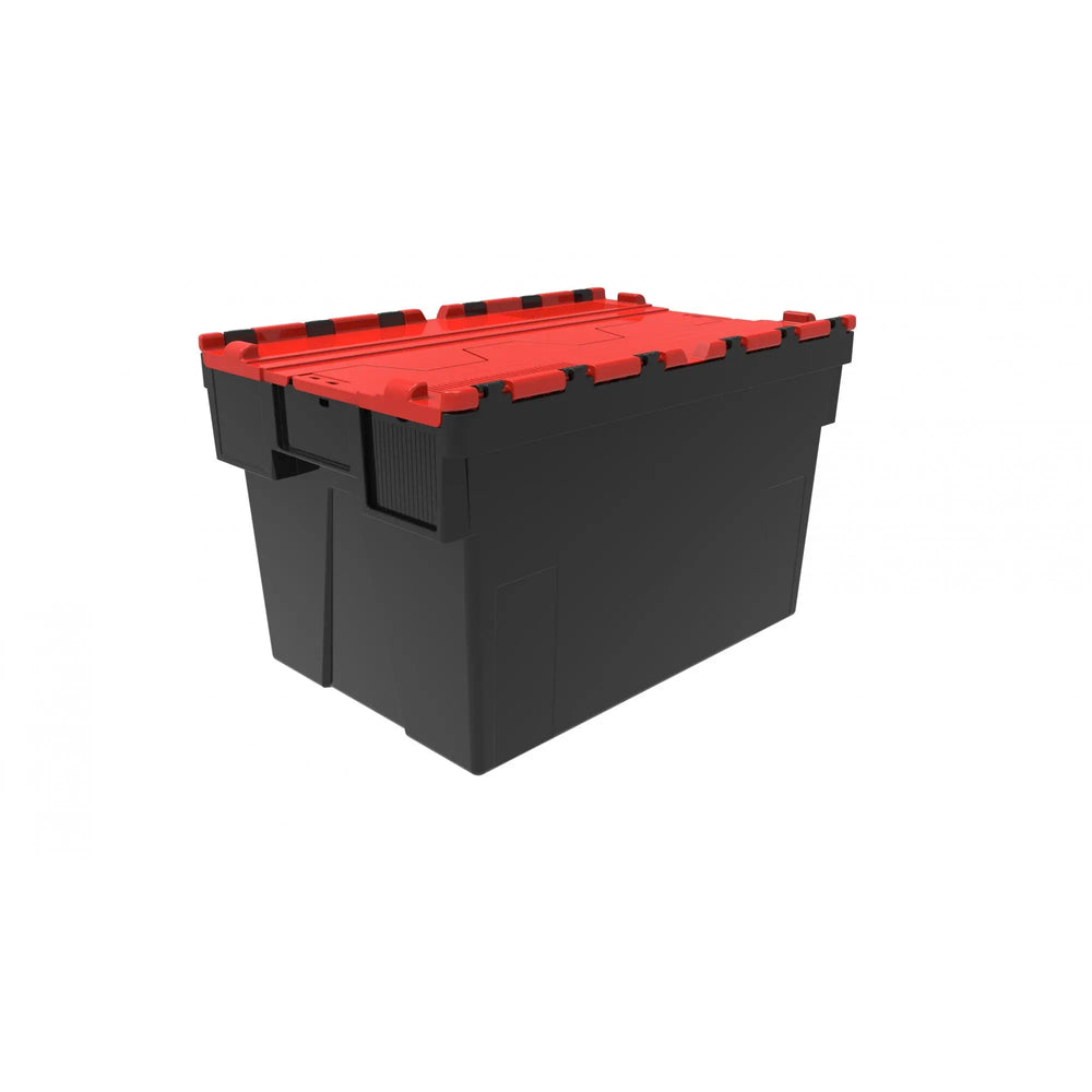 Pack of 2 - 65 Litre Attached Lid ALC Containers (367mm high) LH