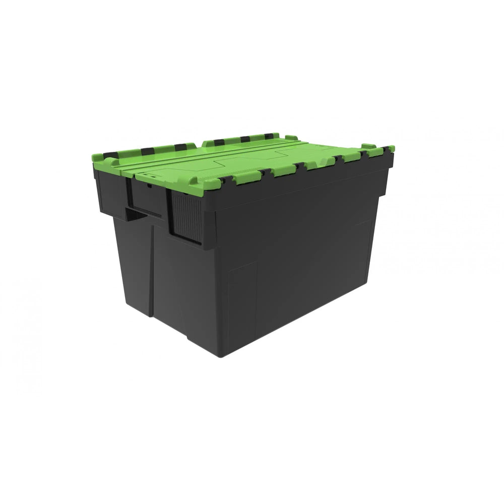 Pallet of 85 - 65 Litre Attached Lid ALC Containers (367mm high) LH