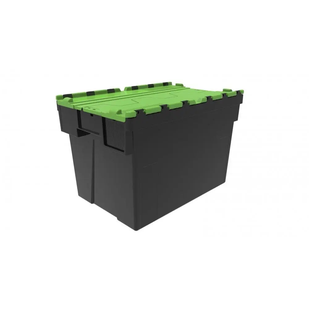 Pack of 2 - 80 Litre Attached Lid ALC Containers (400mm high) LH