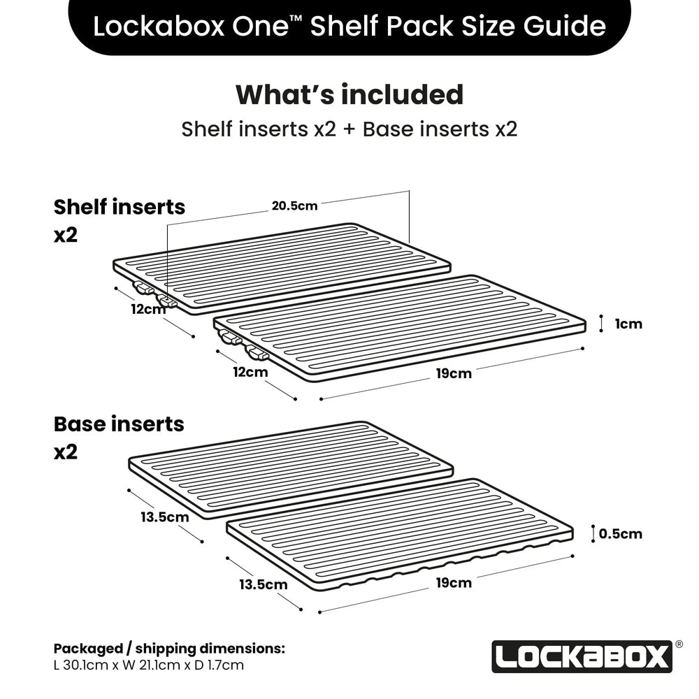 Lockabox One™ Shelf Pack v2.0 Lockabox®