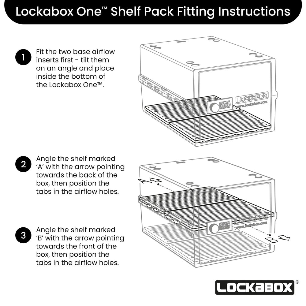 Lockabox One™ Shelf Pack v2.0 Lockabox®