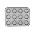 Baker & Salt Non-Stick 12 Cup Cupcake Tin Baker & Salt