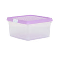 9 Litre Wham Clip Plastic Storage Box with Lid  9.01