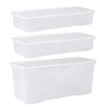 Wham Festive 3 Piece Tree & 2 Decoration Storage Boxes Clear Wham Storage