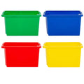 Pack of 4 - 35 Litre Wham Stack & Store Plastic Boxes Wham Storage