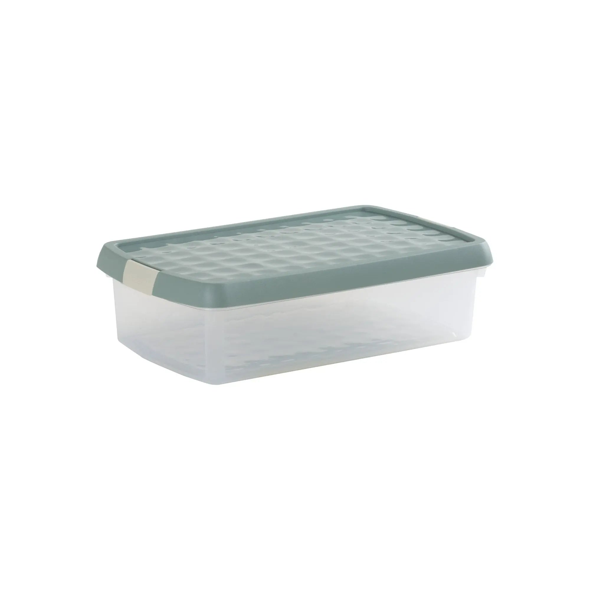 Buy 7 litre Shallow Plastic Storage Box with Cip on Lid – Plastic Box Shop