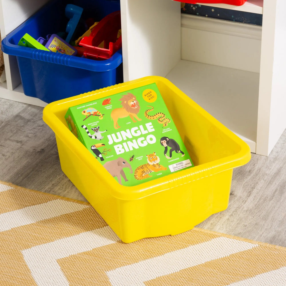 Pack of 4 - 16 Litre Wham Stack & Store Plastic Boxes Wham Storage
