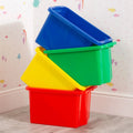 Pack of 4 - 24 Litre Wham Stack & Store Plastic Boxes Wham Storage