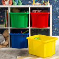 Pack of 4 - 24 Litre Wham Stack & Store Plastic Boxes Wham Storage