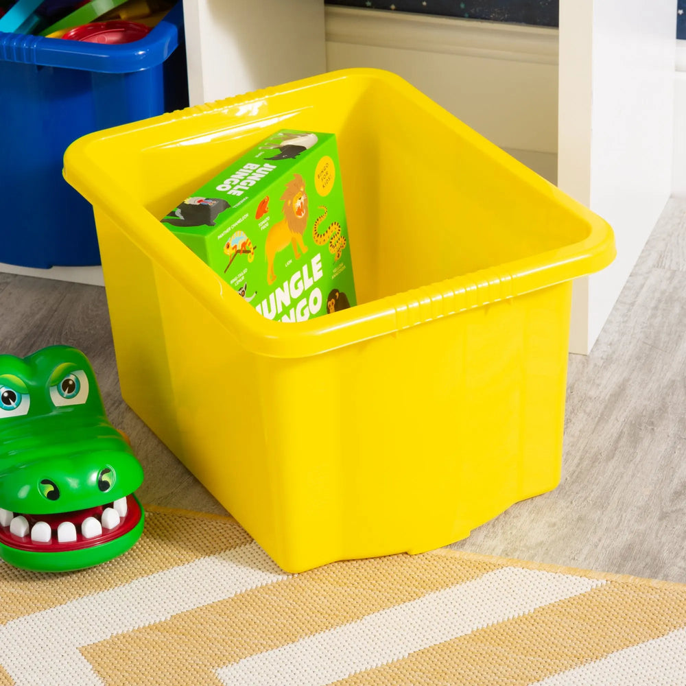 Pack of 4 - 24 Litre Wham Stack & Store Plastic Boxes Wham Storage