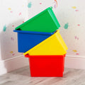 Pack of 4 - 30 Litre Wham Stack & Store Plastic Boxes Wham Storage